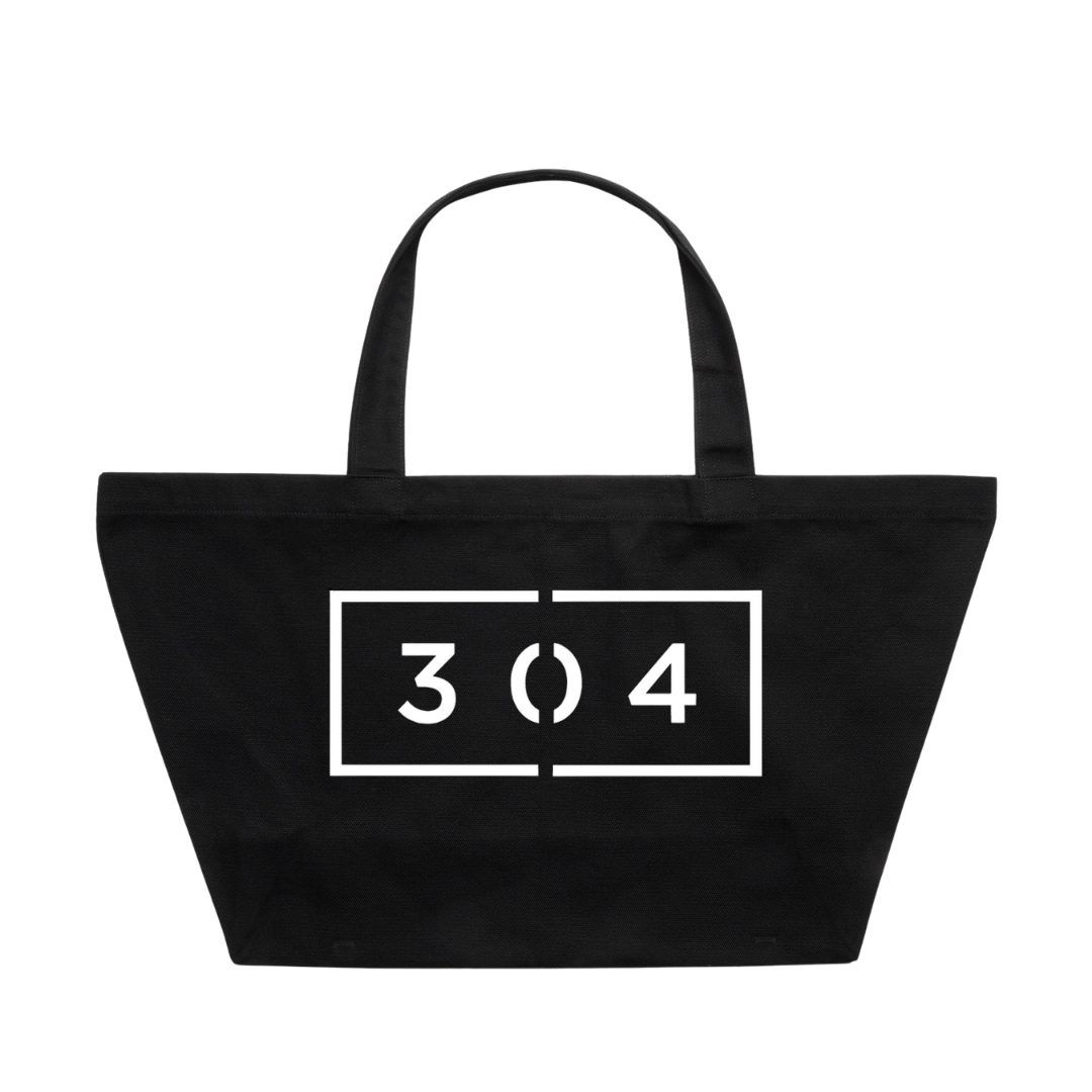 304 OG Oversized Tote Black