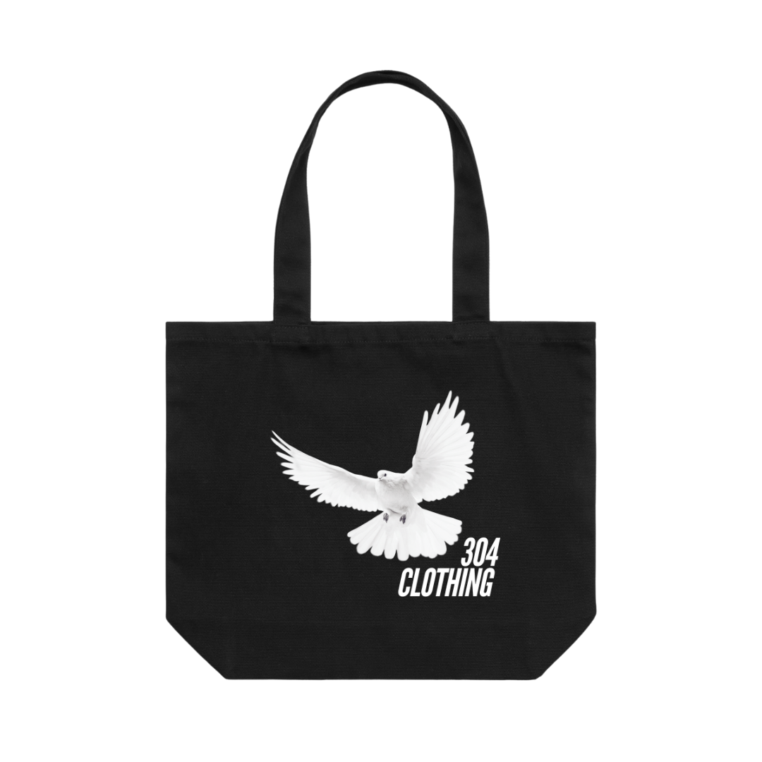 304 Doves Regular Tote Black