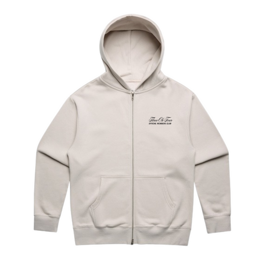 Miami Heavy Zip Hood Bone