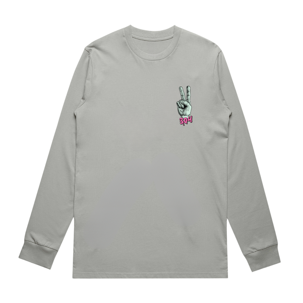 Give Peace a Pop Long Sleeve T-Shirt Storm