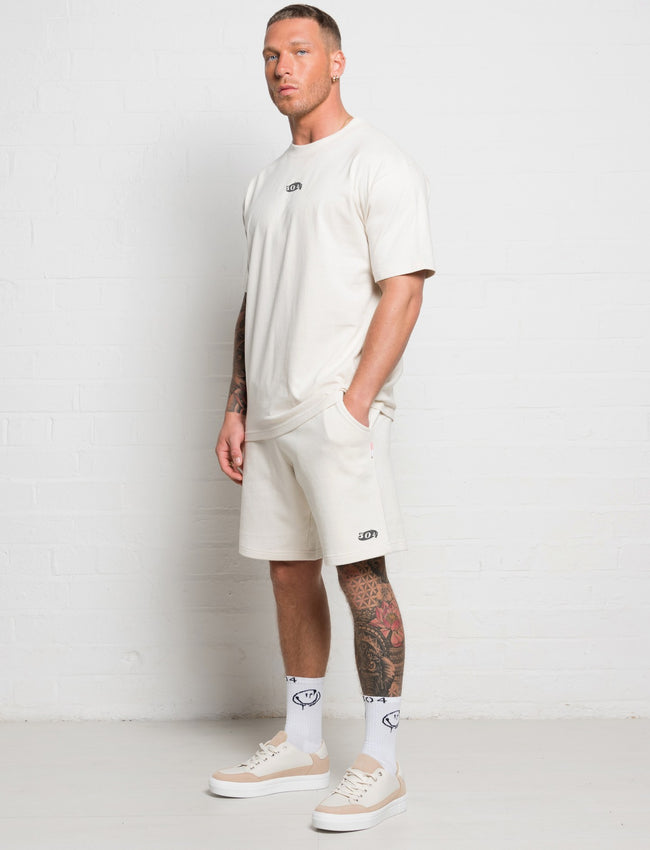 304 Mens Antro Two Piece Shorts Off White