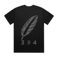 304 x The Lily Mae Foundation Heavy T-Shirt Black