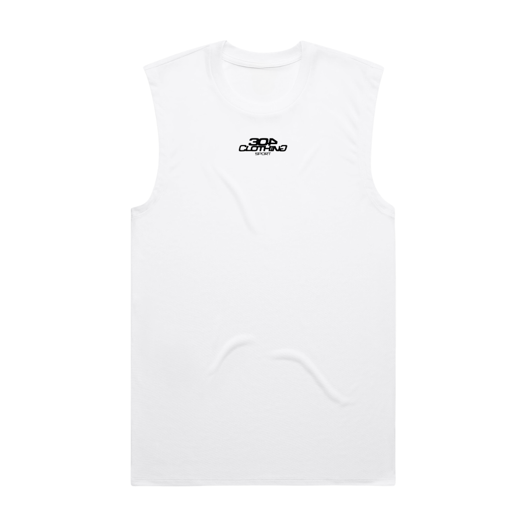 304 Sport Active Tank White