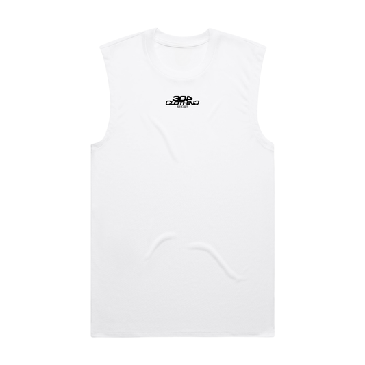 304 Sport Active Tank White