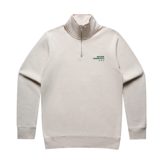 Nature Essentials Half Zip Bone