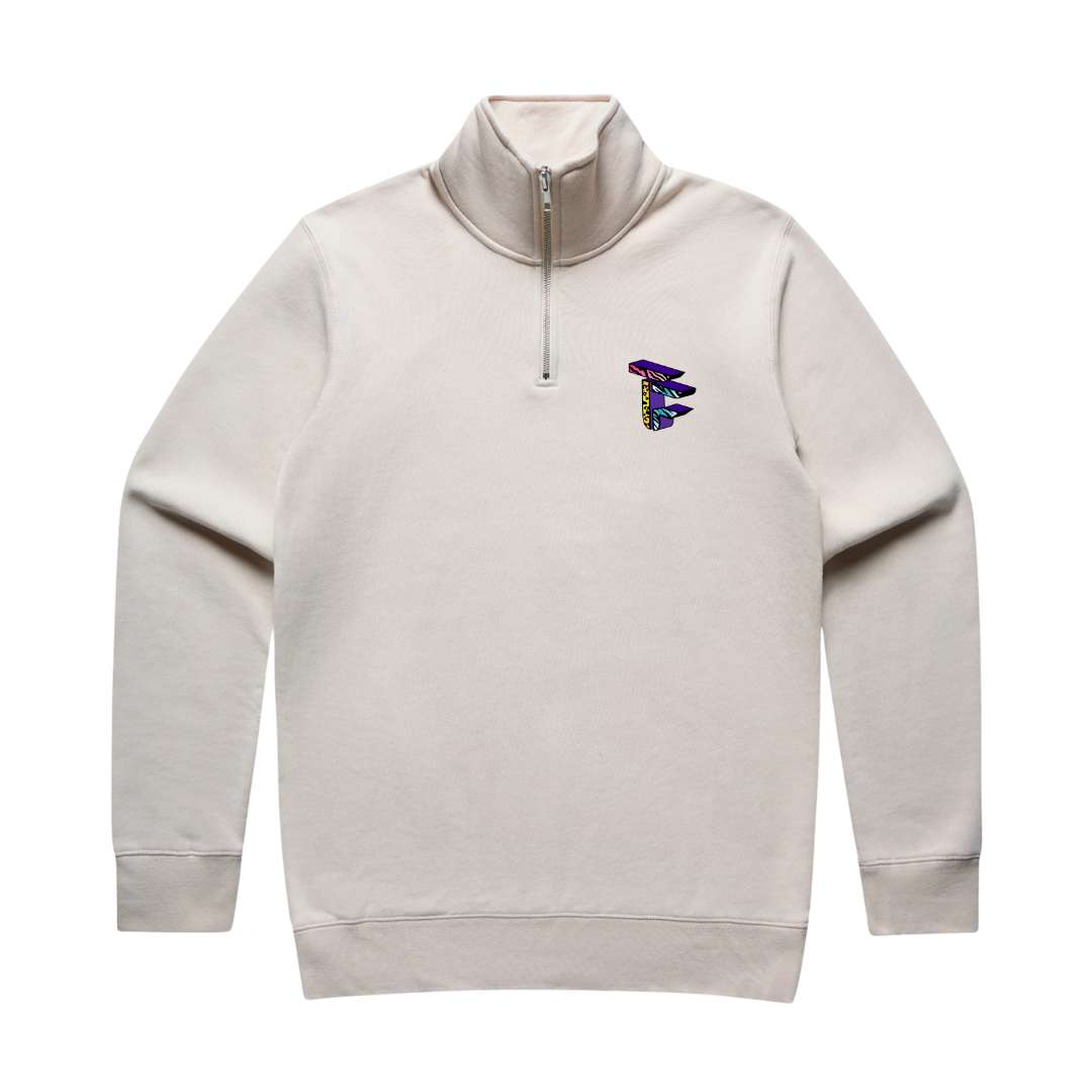 TOF Animal Style Half Zip Bone