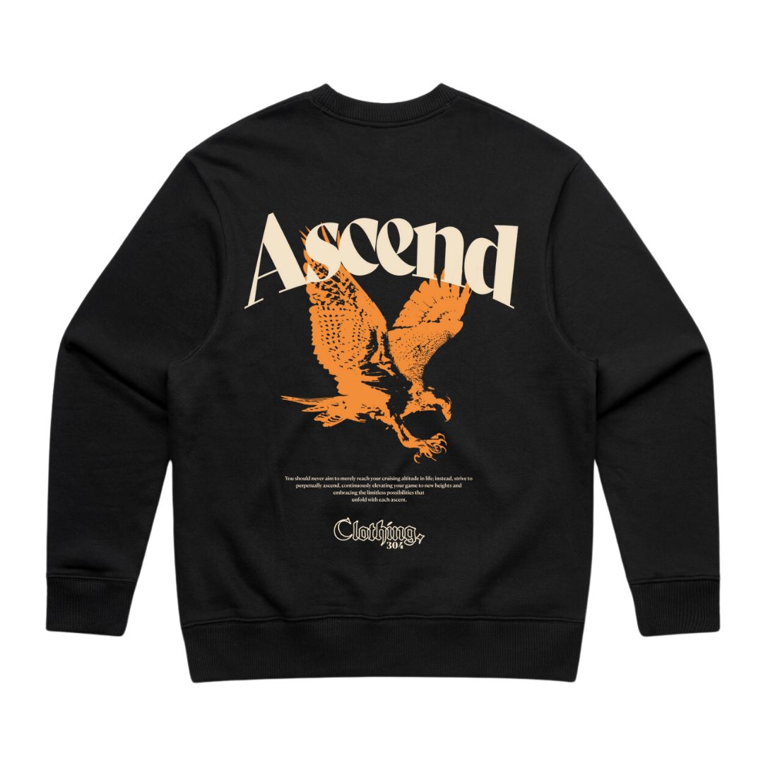 Ascend Heavy Sweater Black