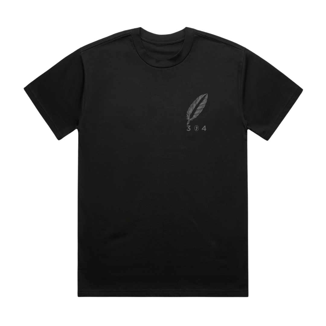 304 x The Lily Mae Foundation Heavy T-Shirt Black
