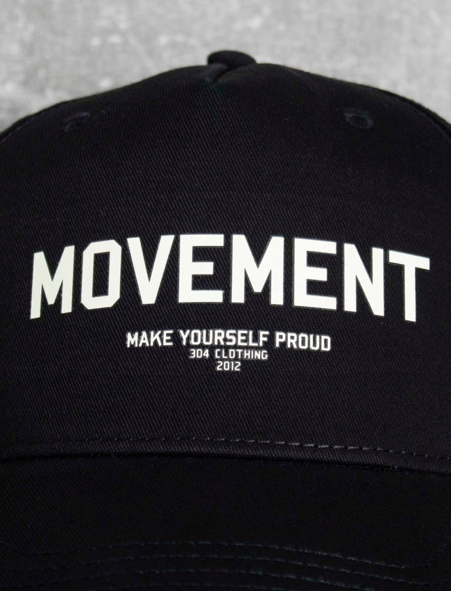304 Cream Movement Cap Black