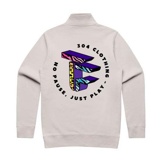 TOF Animal Style Half Zip Bone