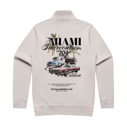 Miami Half Zip Bone