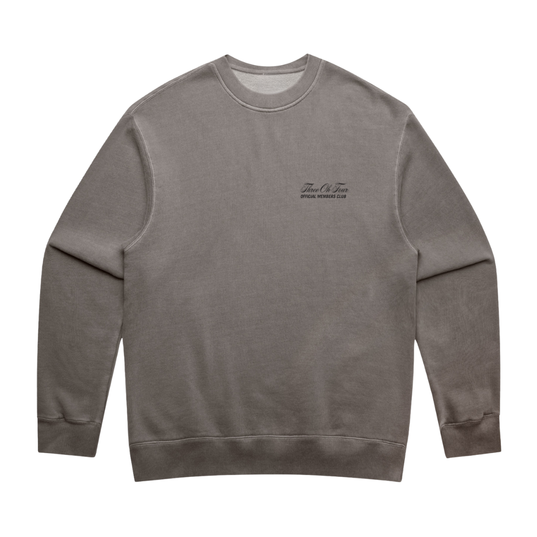 Miami Heavy Sweater Faded Grey