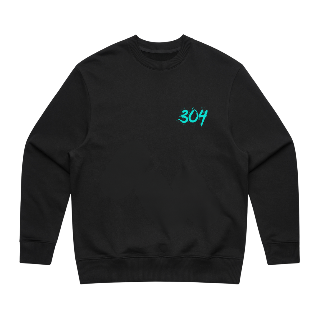Don't Quit Before Trying Heavy Sweater Black