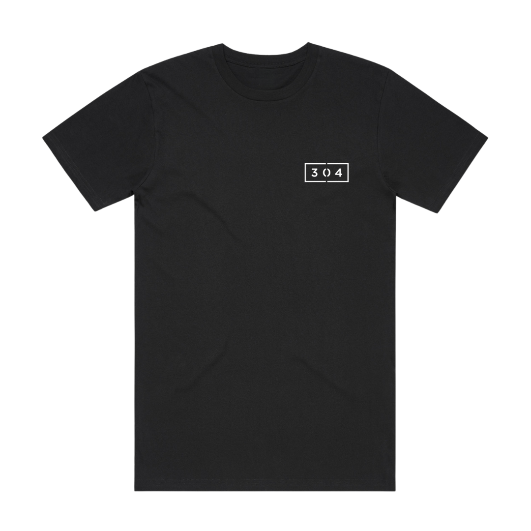 304 Essentials T-Shirt Black
