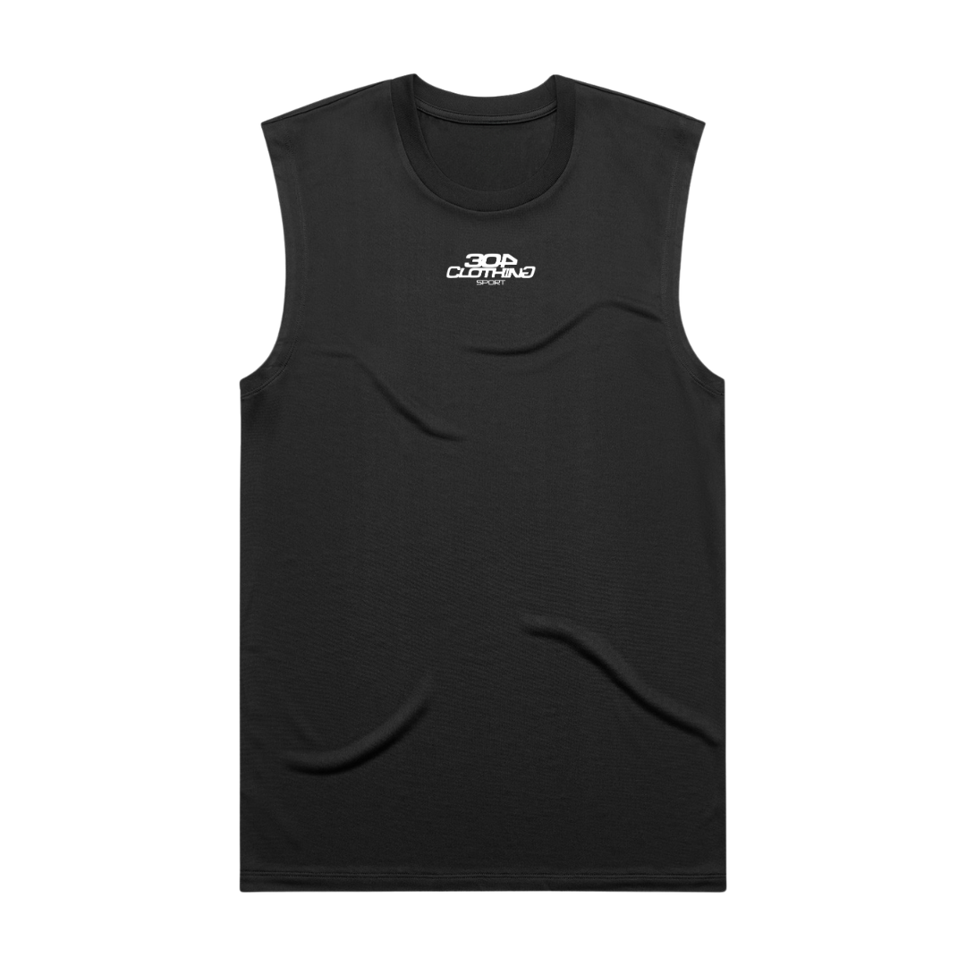 304 Sport Active Tank Black