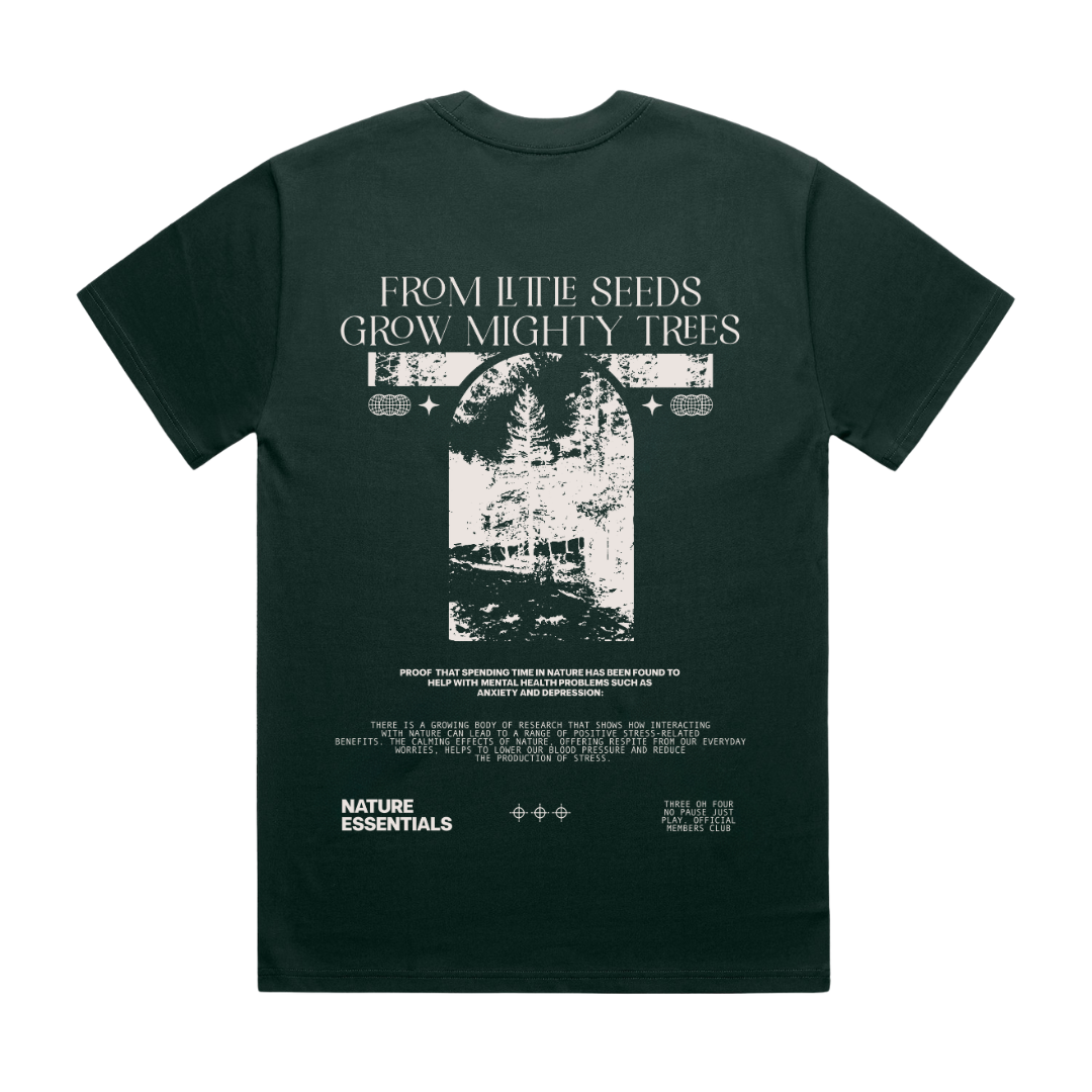 Nature Essentials Heavy T-Shirt Pine Green