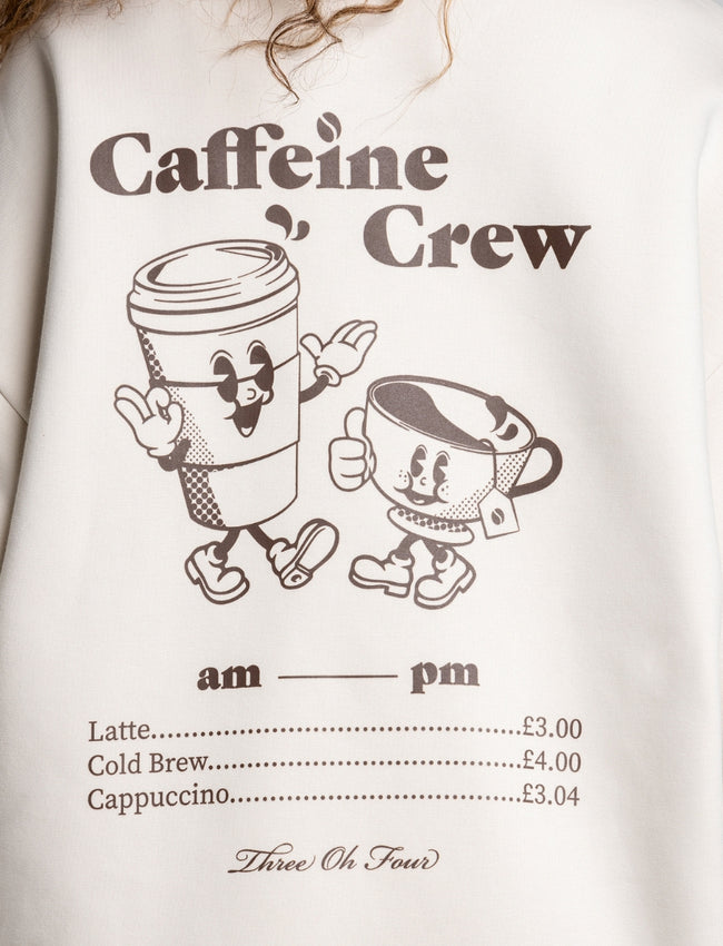 304 Womens Caffeine Crew Vanilla Crew