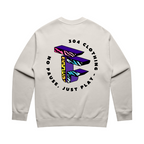 TOF Animal Style Heavy Sweater Bone