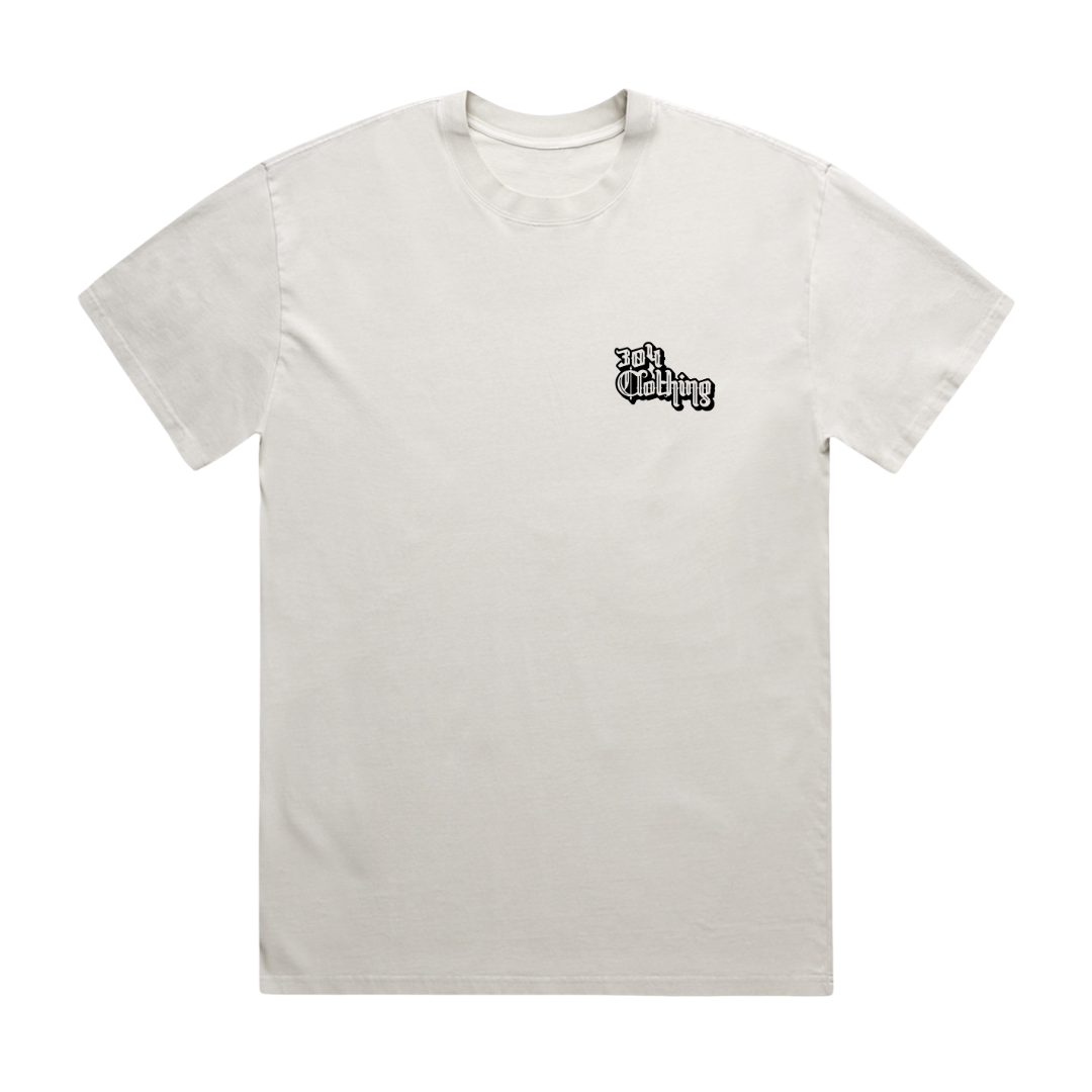 304 Vintage Heavy Faded T-Shirt Bone