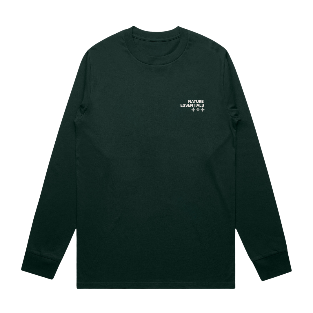 Nature Essentials Long Sleeve T-Shirt Pine Green