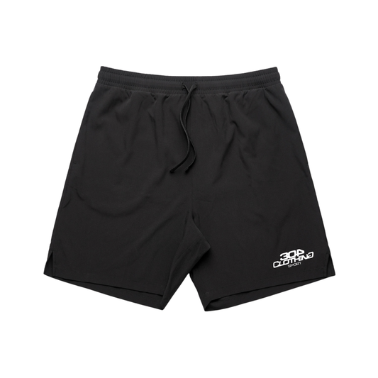 304 Sport Active Shorts 18" Black