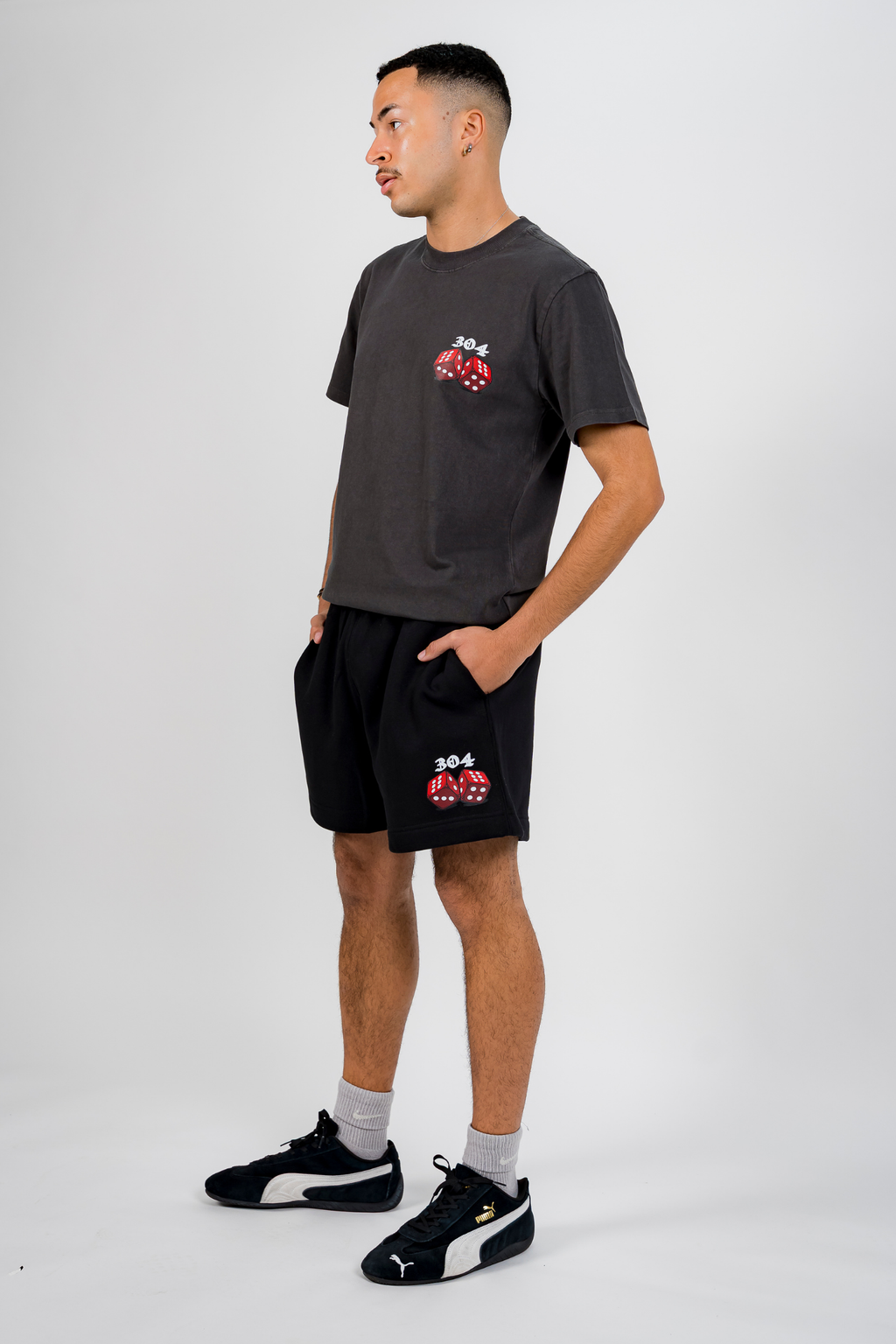 Against All Odds Shorts Black