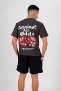 Against All Odds T-Shirt Faded Coal