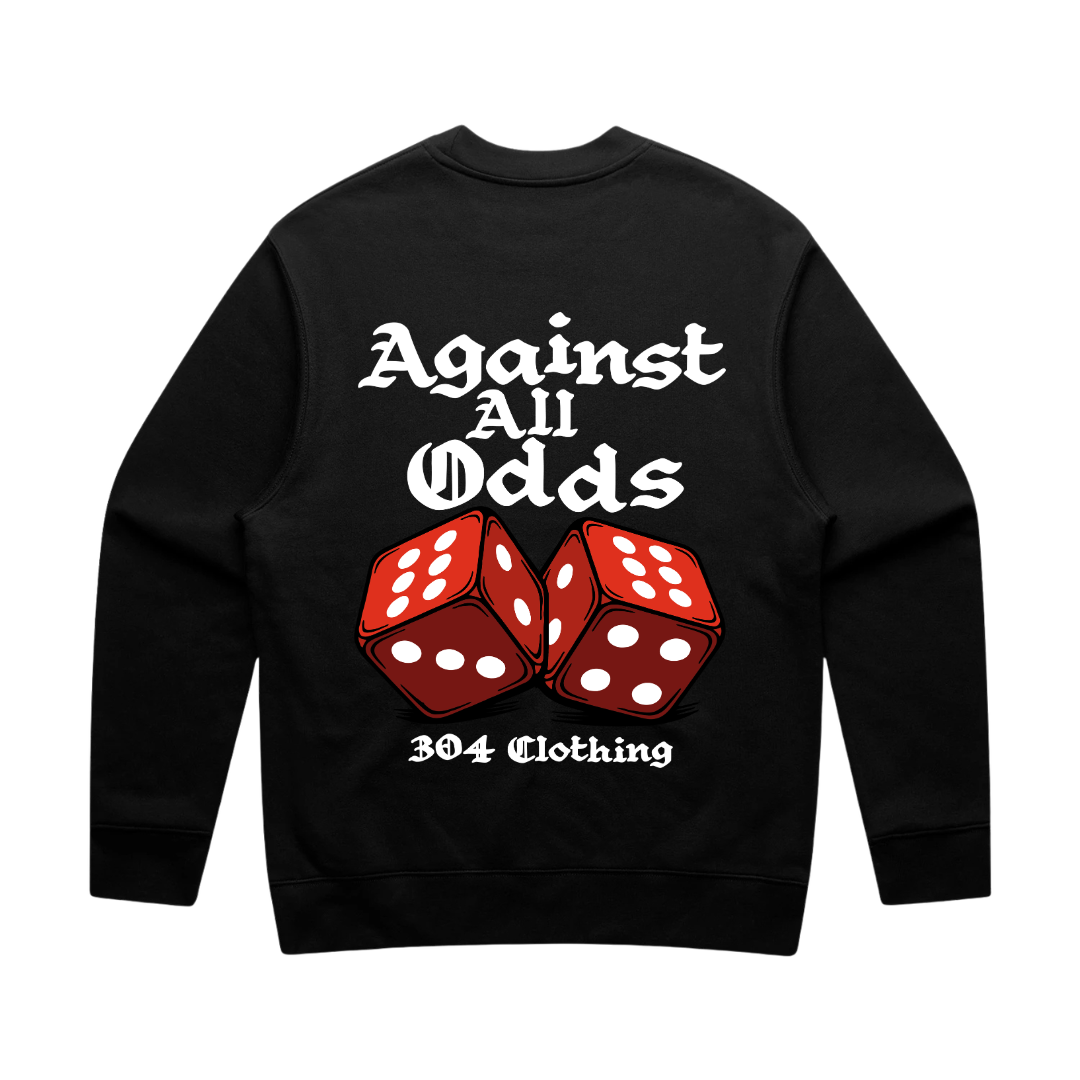 Against All Odds Sweater Black