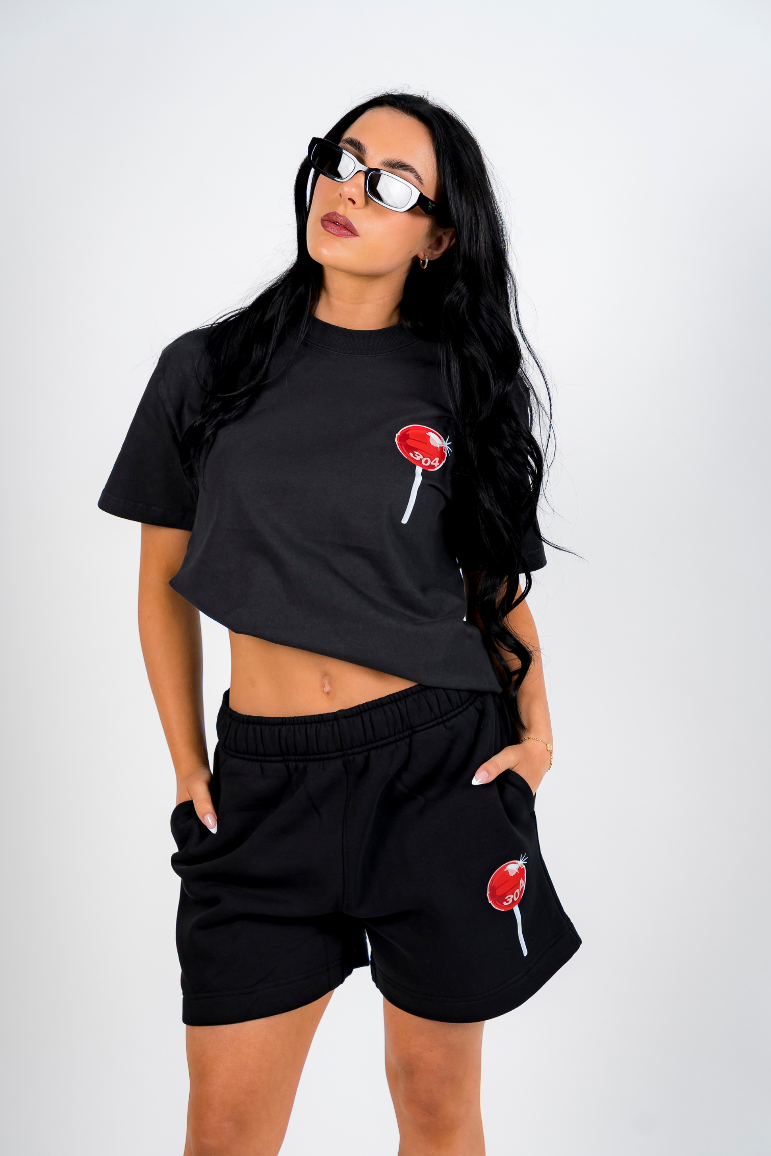 Candy Shop T-Shirt Faded Black