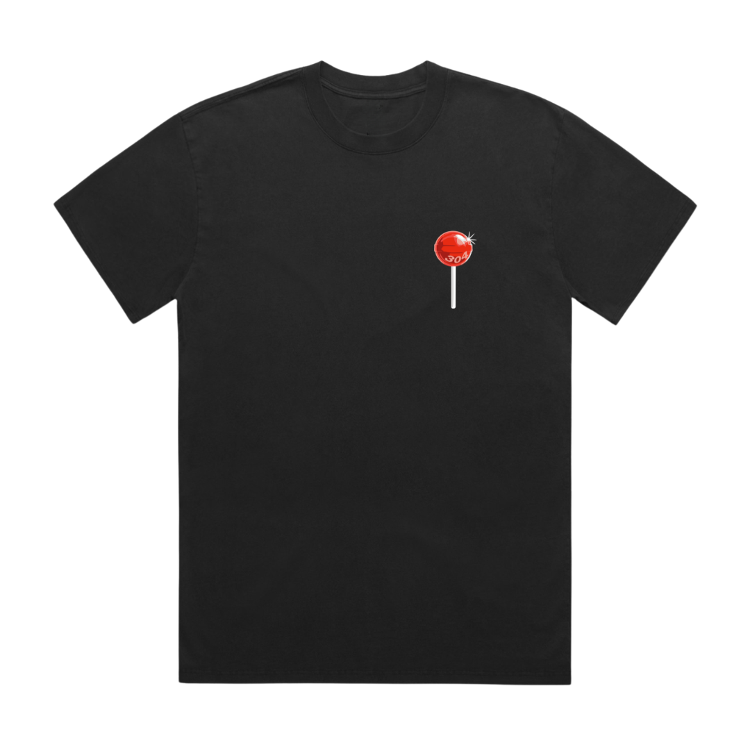 Candy Shop T-Shirt Faded Black