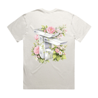 TOF Floral T-Shirt Faded Bone