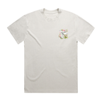TOF Floral T-Shirt Faded Bone
