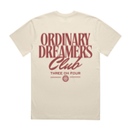 Ordinary Dreamers Club T-Shirt Faded Ecru