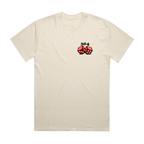 Against All Odds T-Shirt Faded Ecru