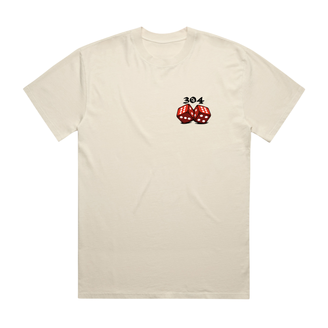 Against All Odds T-Shirt Faded Ecru