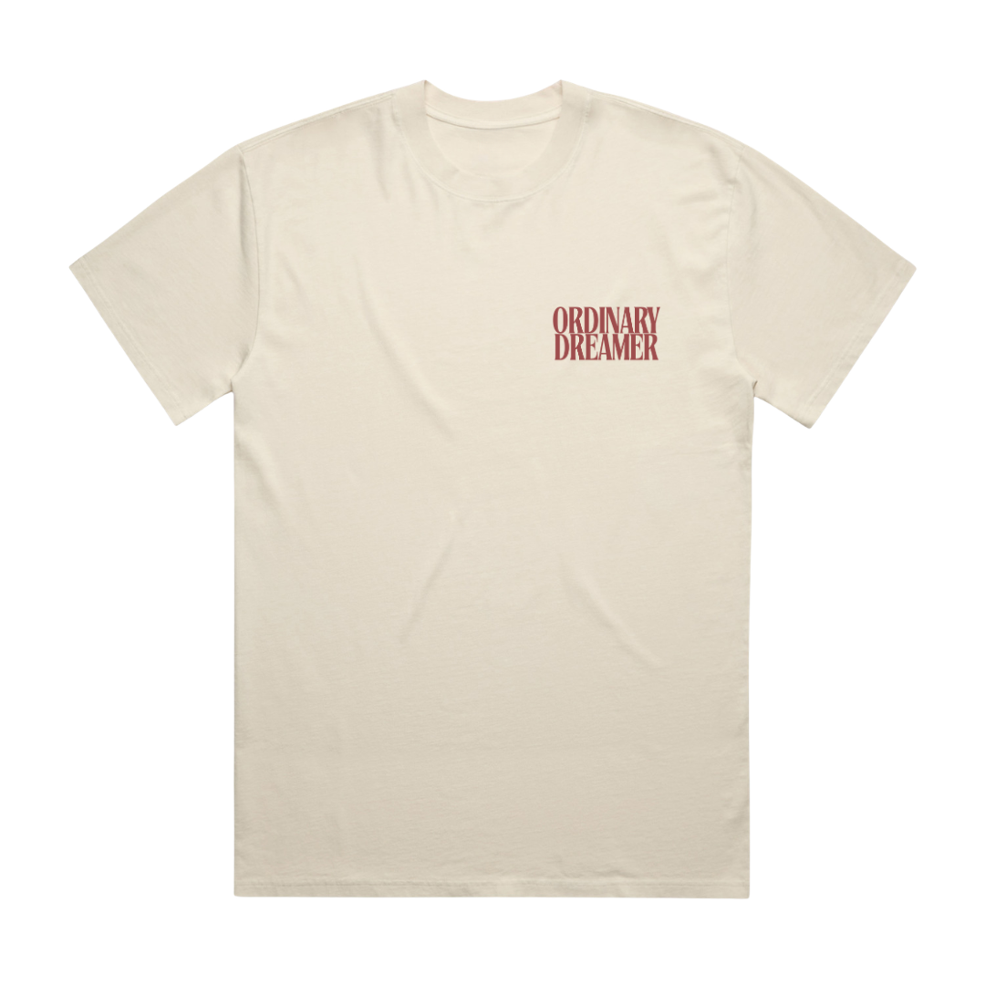 Ordinary Dreamers Club T-Shirt Faded Ecru