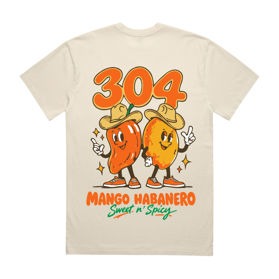 Sweet n’ Spicy T-Shirt Faded Ecru