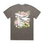 TOF Floral T-Shirt Faded Grey