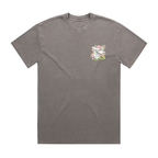 TOF Floral T-Shirt Faded Grey