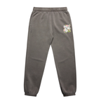TOF Floral Joggers Faded Grey