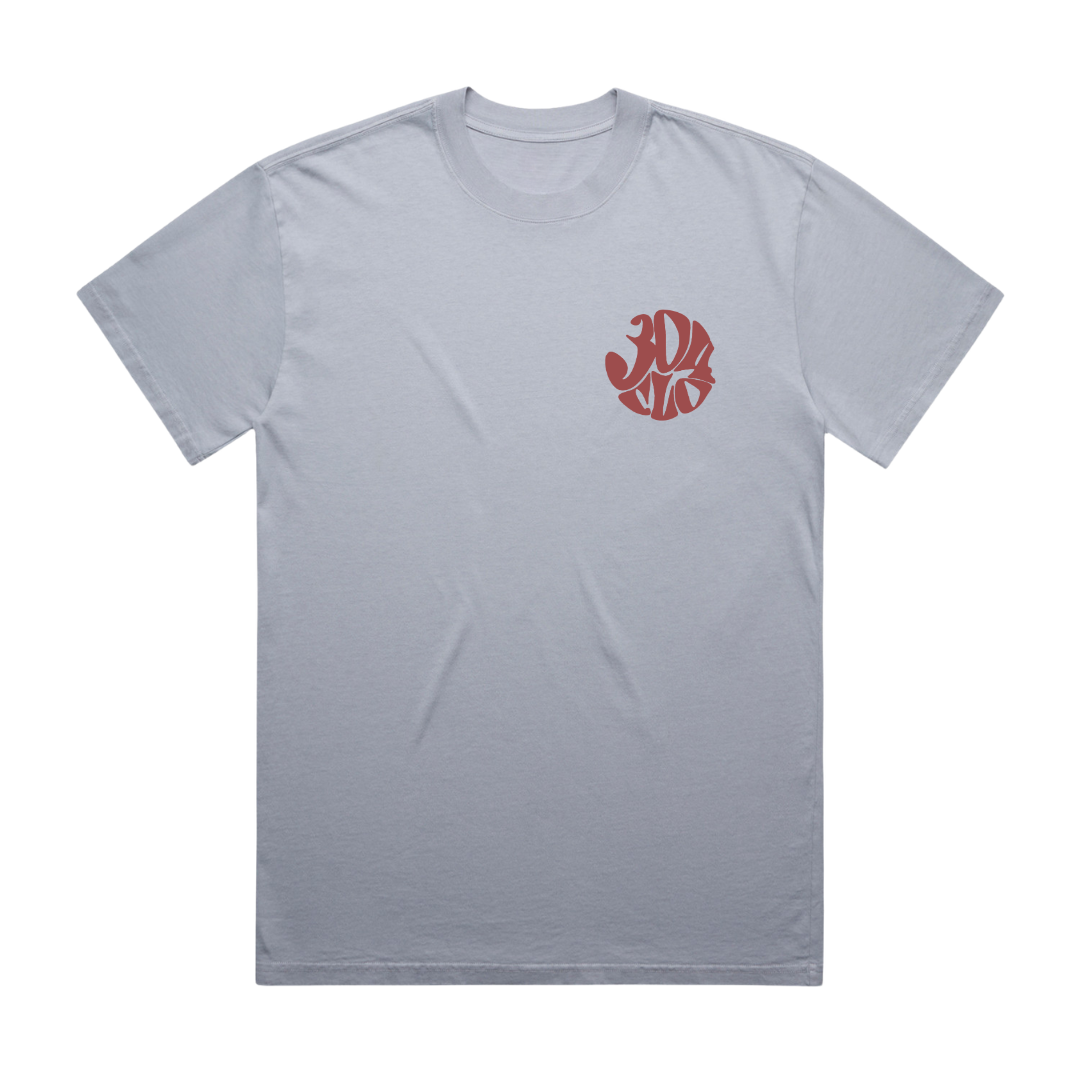 304 Clo T-Shirt Faded Powder