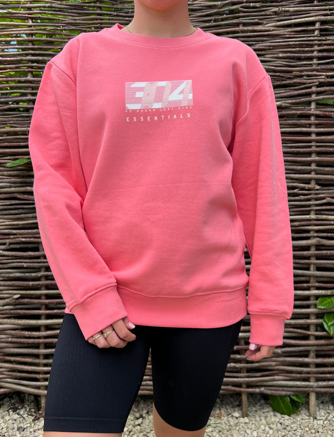 304 Womens Classic Essentials Sweatshirt Dusty Pink