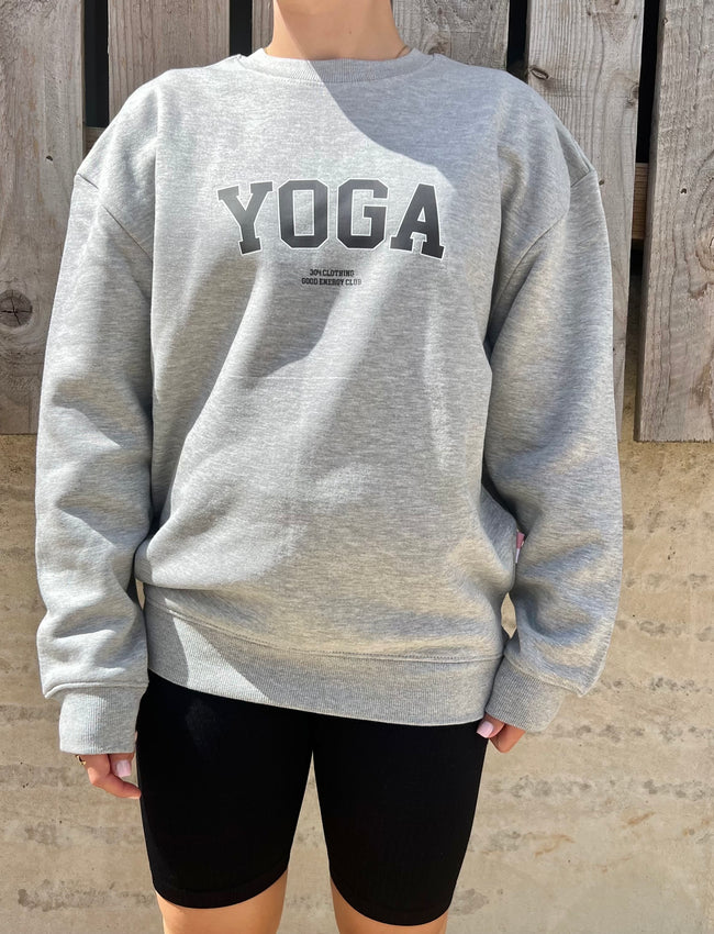 304 Womens Yoga Sweatshirt Grey