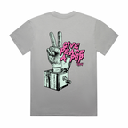 Give Peace a Pop Heavy Faded T-Shirt Storm