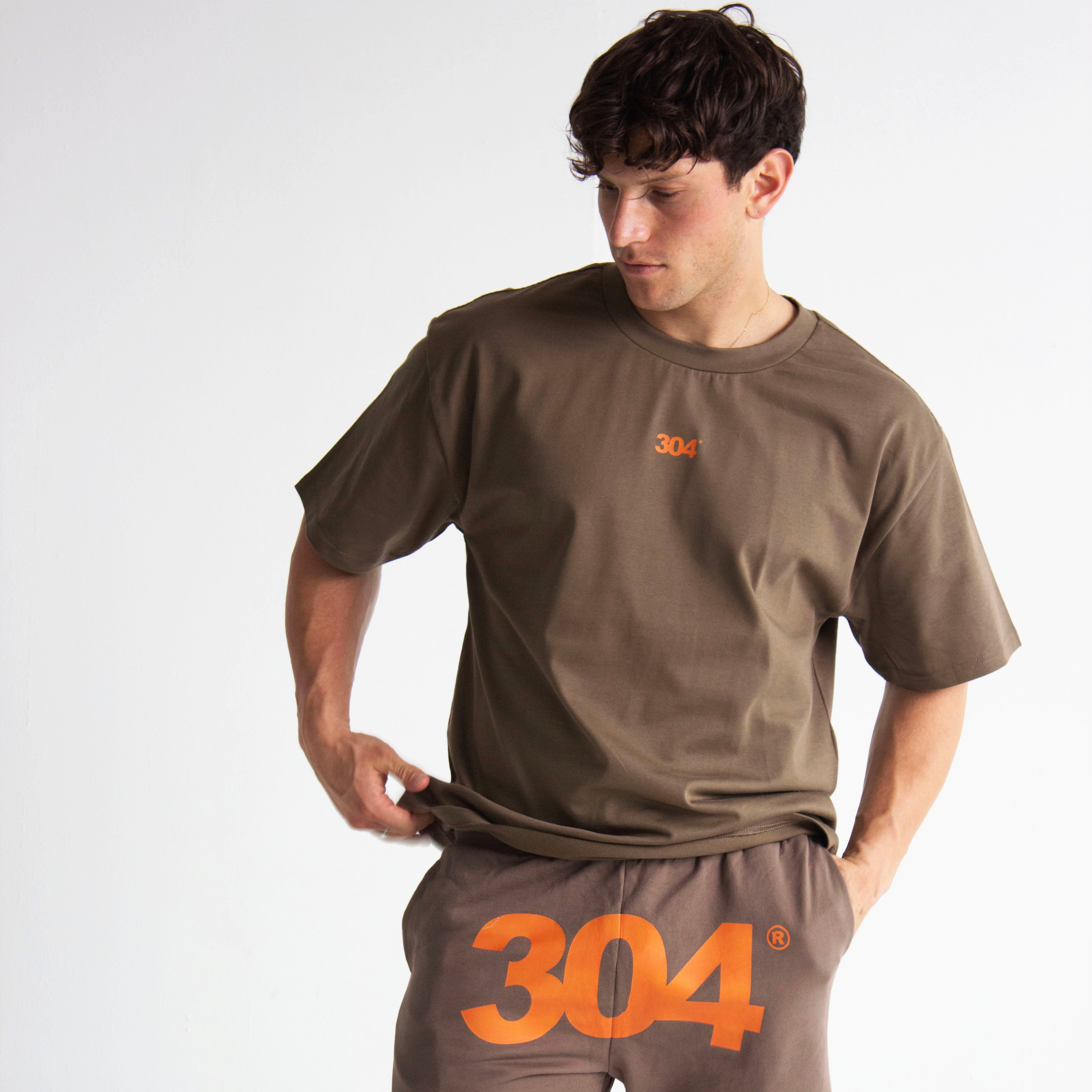 304 Mens Vital T-shirt Walnut