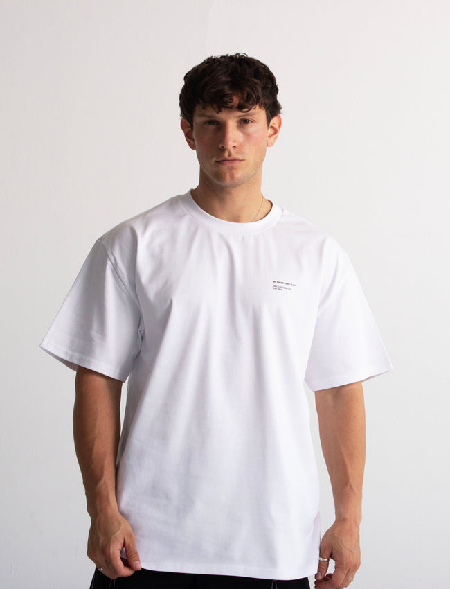 304 Mens Expressive T-shirt White