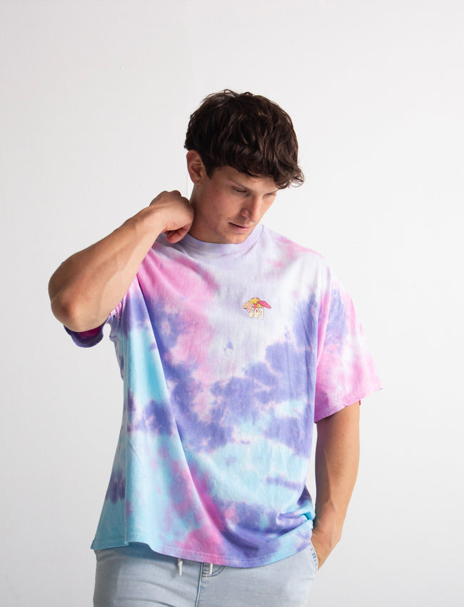 304 Mens Mushroom St T-shirt Tie Dye