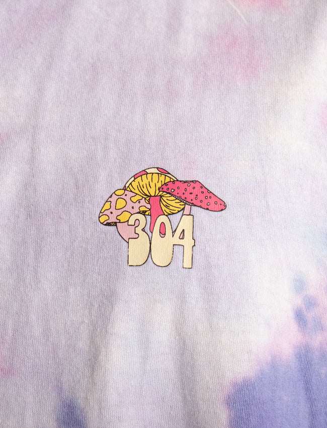 304 Mens Mushroom St T-shirt Tie Dye