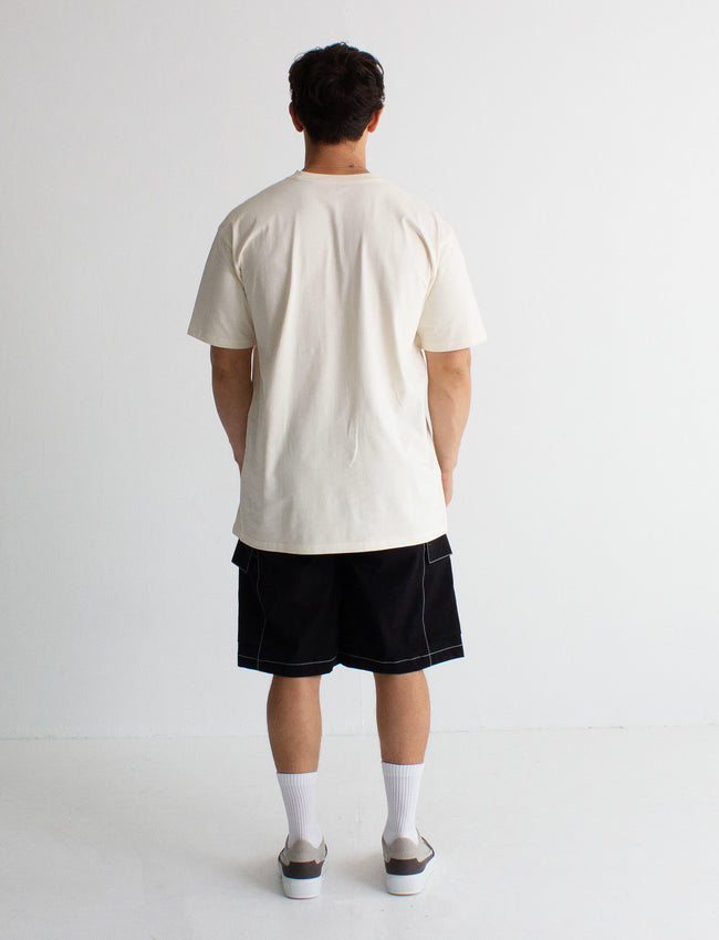 304 Mens Mini Barcode T-shirt Off White
