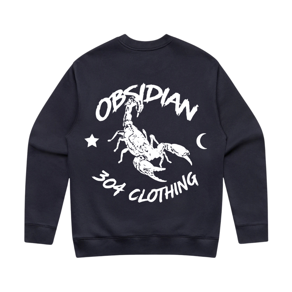 Obsidian Sweater Ink Blue
